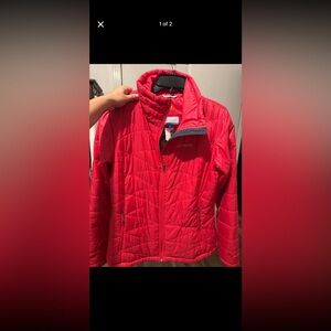 Columbia Omni-Heat Red Jacket